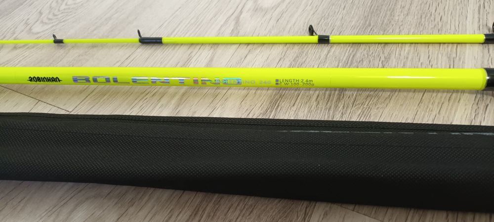 SET 4 Lansete Feeder 2.7m ROBINHAN Bolentino acțiune 100-200 gr