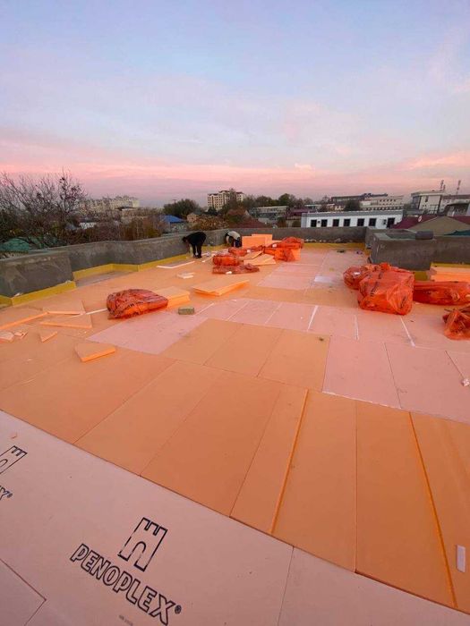 ПВХ мембрана, Гидроизоляция\ Ремонт крыши\ Хайтек\Монтаж Гидроизоляции