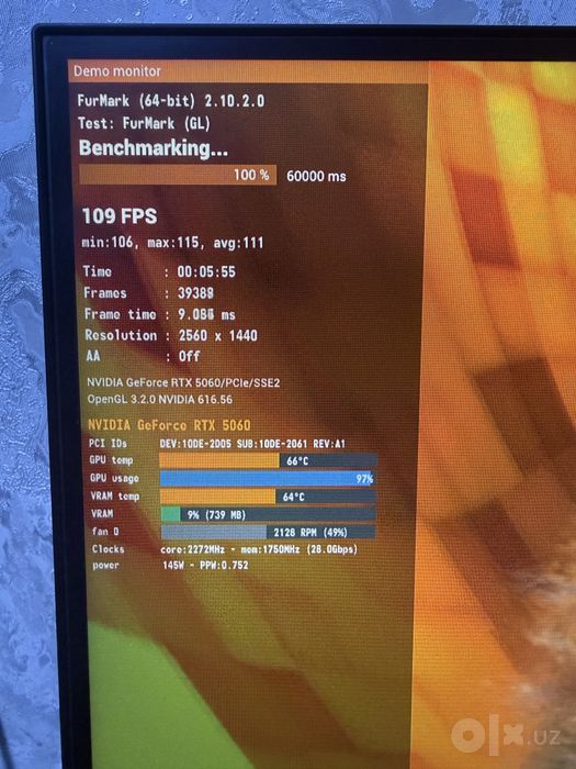 RTX 5060 8GB GDDR7