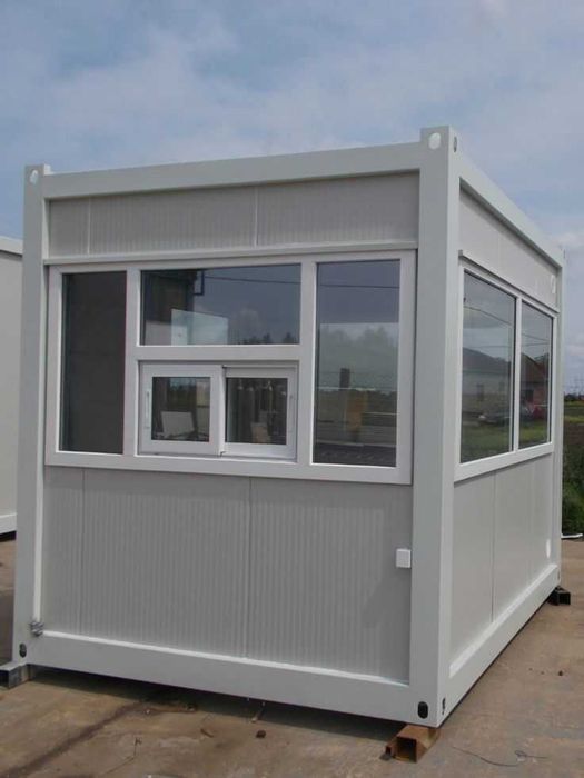 КПП будка охраны 10 м2 -контейнер с установкой