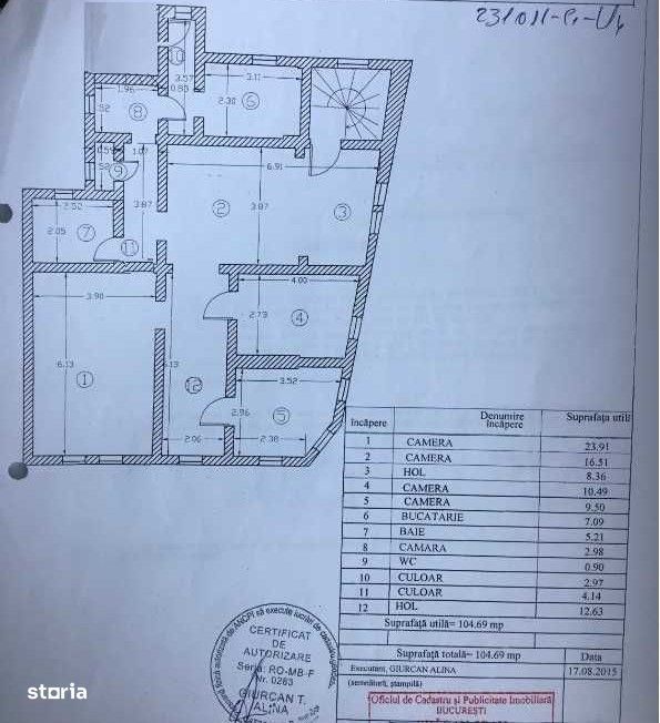 Apartament 4 camere - Cotroceni