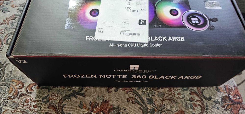 Cooler CPU Thermalright Frozen Notte 360 Black ARGB V2
