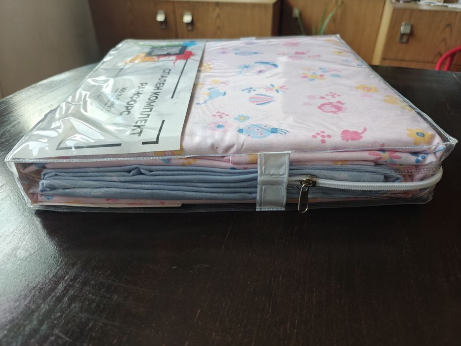 Спален комплект - единичен, ранфорс 100% памук