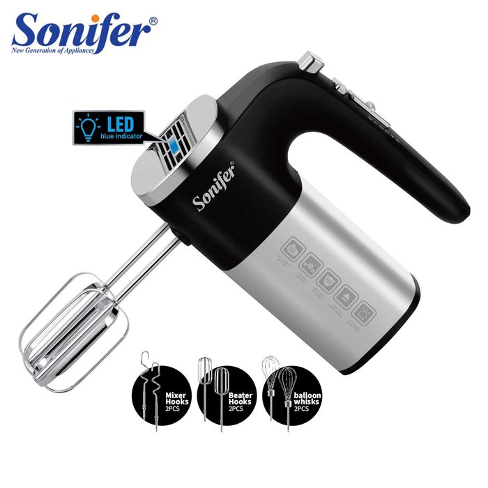 Многофункциональный МИКСЕР  Sonifer SF-7078 для теста, 500 Вт, 3в1 mi4