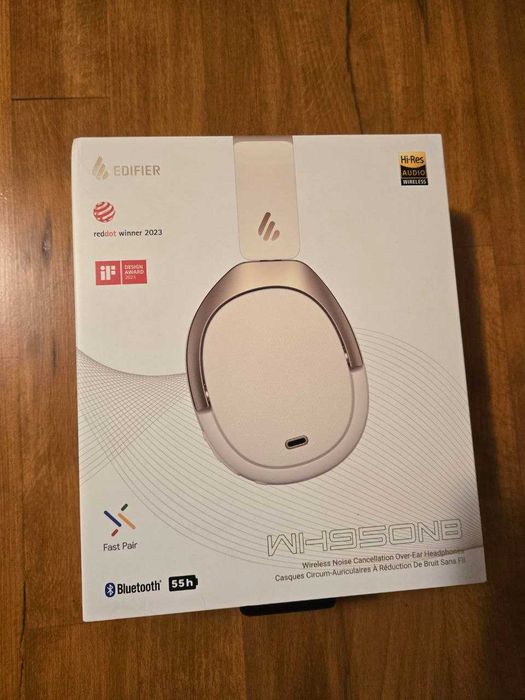 Безжични слушалки Edifier WH950NB Бял цвят