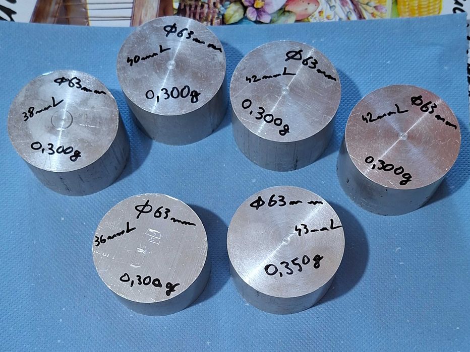 bloc aluminiu placi capete