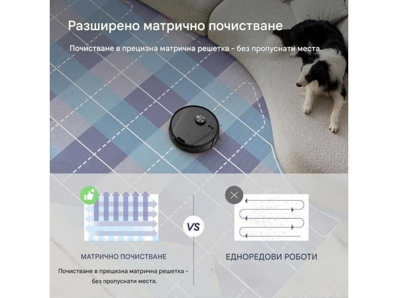Робот Прахосмукачка с Моп и Станция Ultenic T10 Lite
