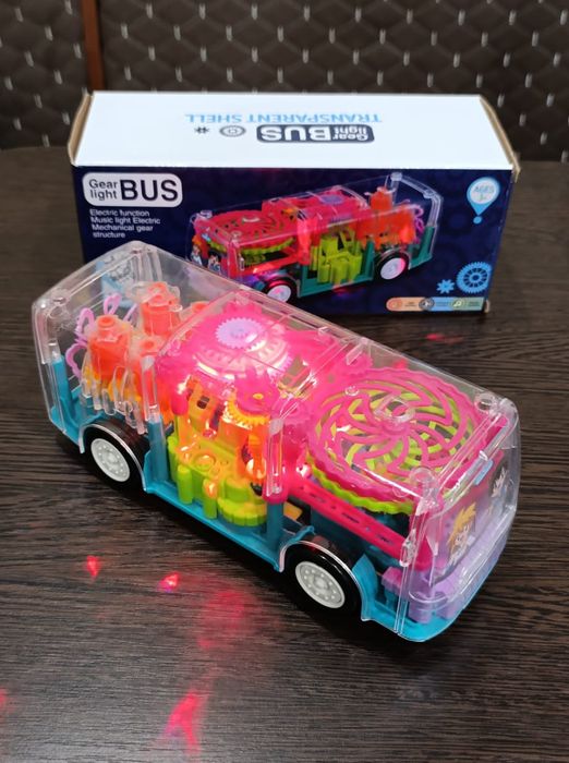 Машинки с шестерёнками музыкальные