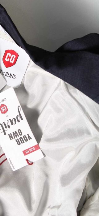 Sacou blazer slim 48 M de lux Club Of Gents NOU lana super 120's navy