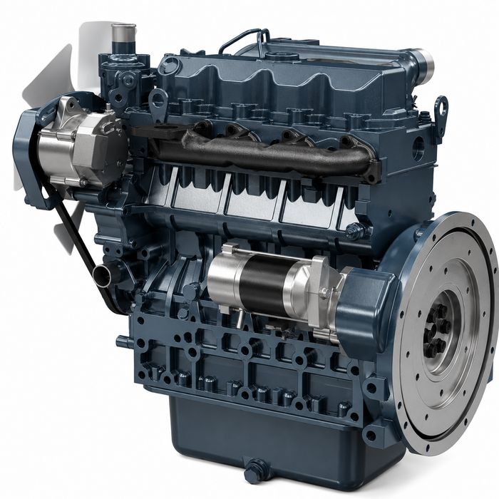 Двигатель Kubota V2403-T