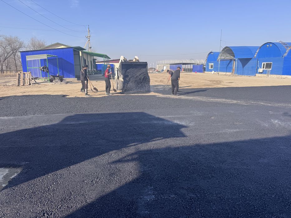 Асфальт. Асфальтирование. Укладка асфальта.