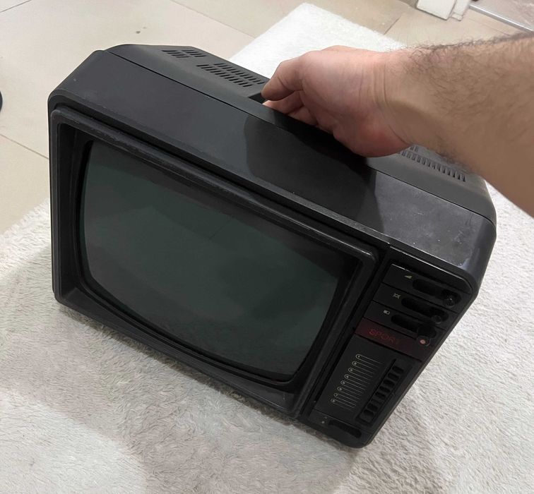Televizor Sport Electronica Bucuresti CRT alb negru portabil