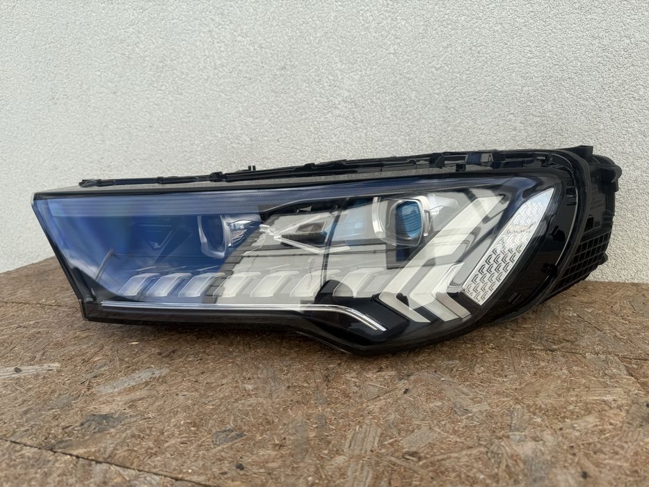 Far stanga Audi Q7 4M Facelift Full LED Laser MATRIX Original Europa
