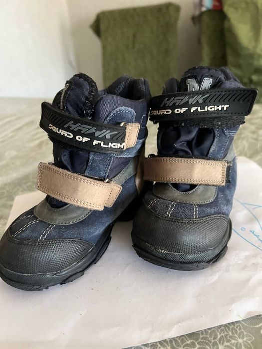 Ботинки с коротким мехом