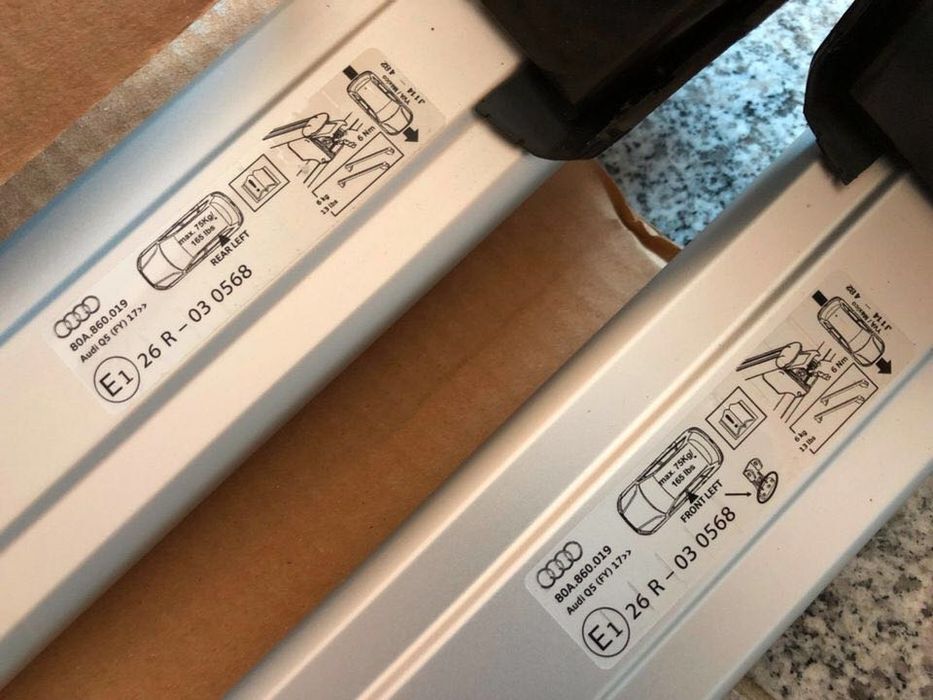 AUDI Q5 оригинален багажник напречни греди чисто нов!