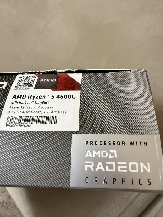 Procesor Ryzen 5 4600G cu GARANTIE ( Pret FIXx)