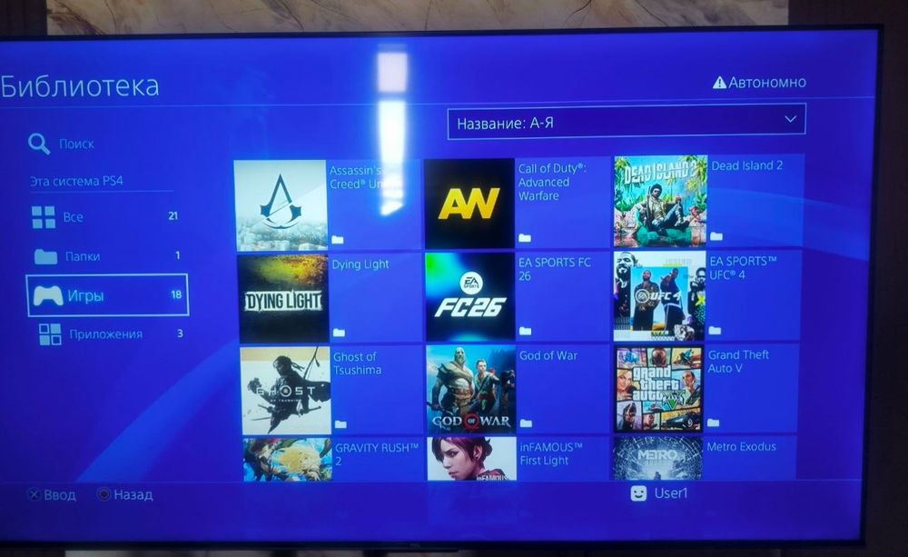 PS4 slim 1 tb с топ играми!