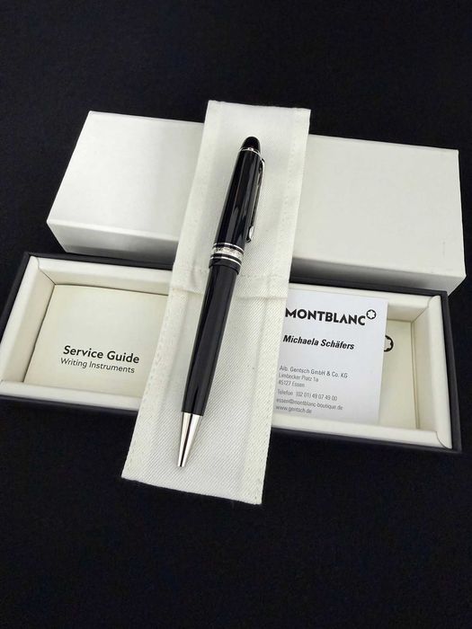 Pix Montblanc Meisterstuck Midsize Platinum coated