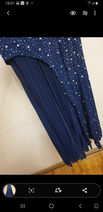 Платье вечернее в отличном состоянии