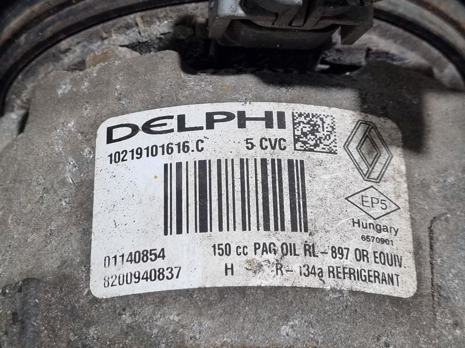 Compresor clima Nissan Qashqai 1.5 D 2007 - 2010 106CP K9K 292 K9K 282 (1393) Diesel ...