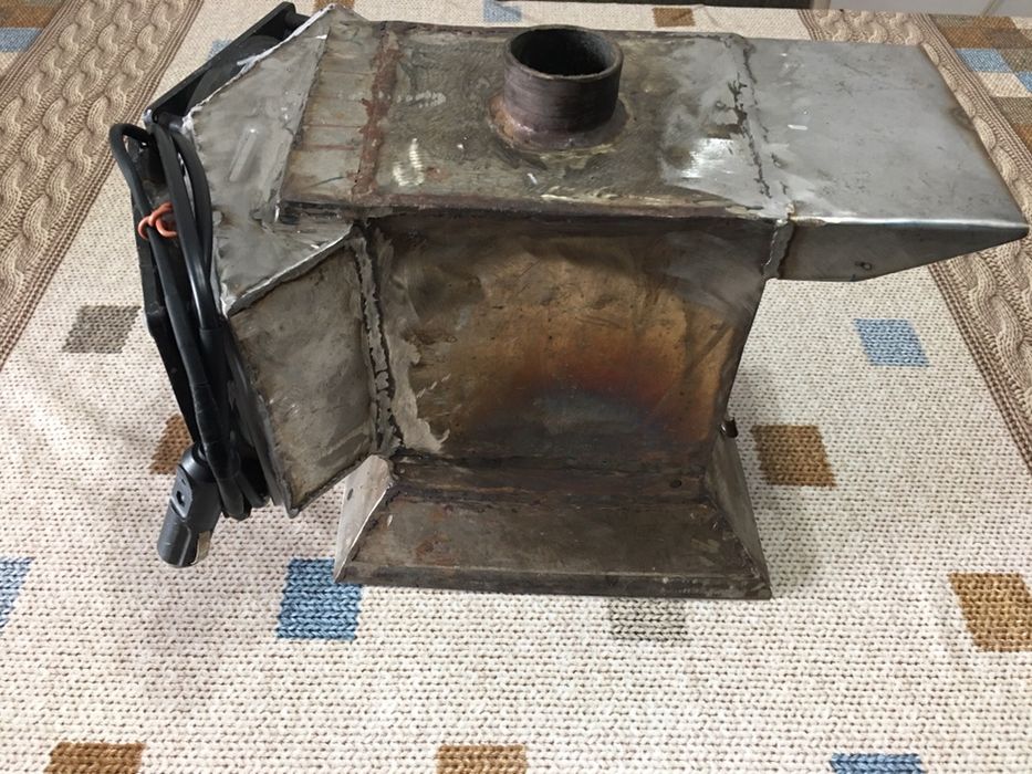 Теплообменник для зимней рыбалки