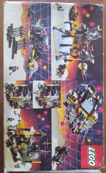 Lego Space Blacktron 6987 Message Intercept Base