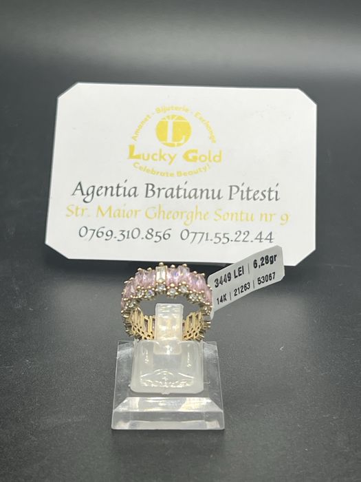 Inel aur 14k 6.28 gr marimea 16 cod 21263