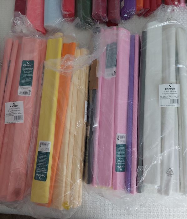 Hârtie floristica creponata, Canson 48g/mp