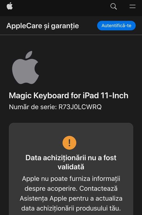 Apple Magic Keyboard iPad Pro 11 M1, M2 /Air 11, M2, M3, M4, White