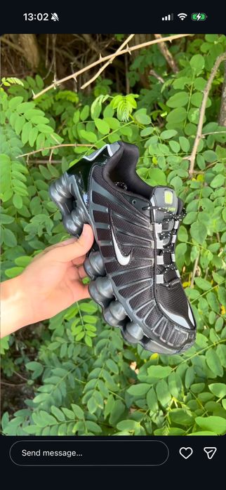 Модели Nike Shox TL Black/Max Orange 39,40,41,42 43 44 45 46