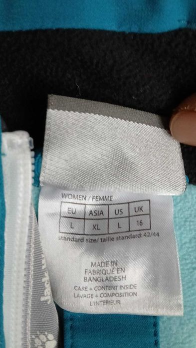 Geaca softshell schi iarna drumetie Jack Wolfskin dama marime impecab.