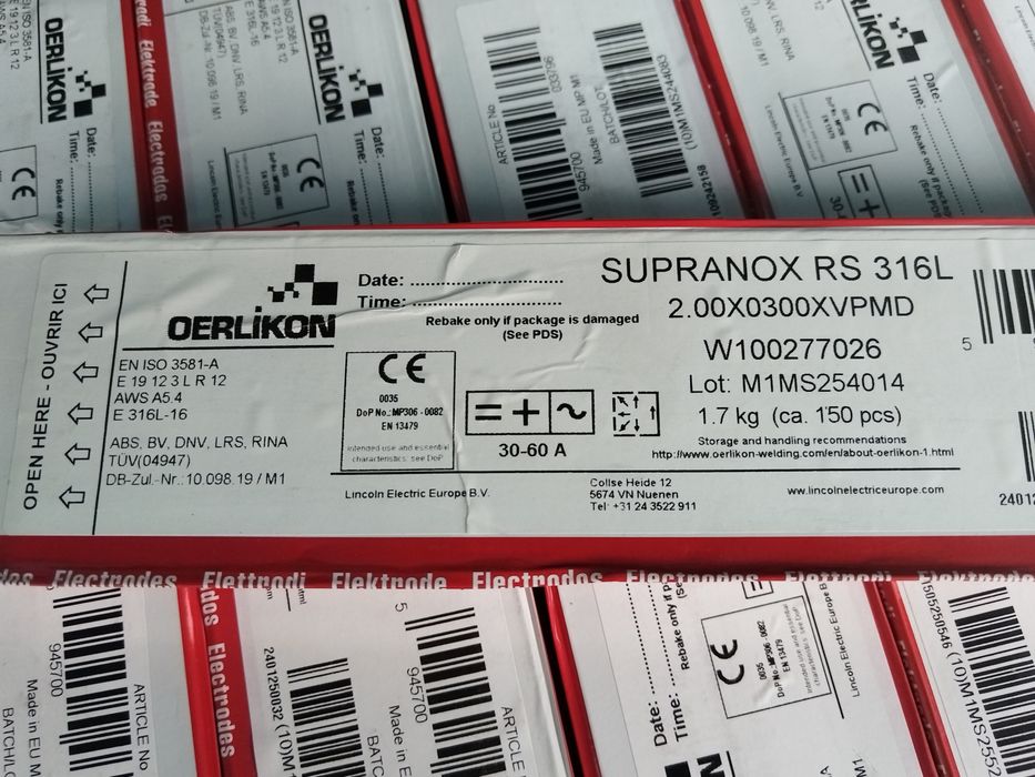 Electrozi super inox