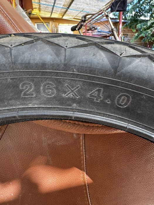 Vând 2 cauciucuri Fat Bike 26x4.0