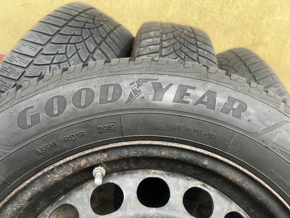 Jante 5x112 cu anvelope de iarna