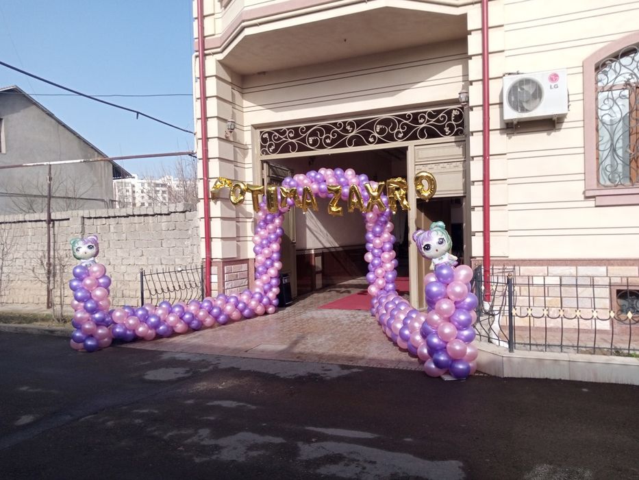 Ofarmaleniya офармления туй безаклари ва декоратциялари Шарли безаклар