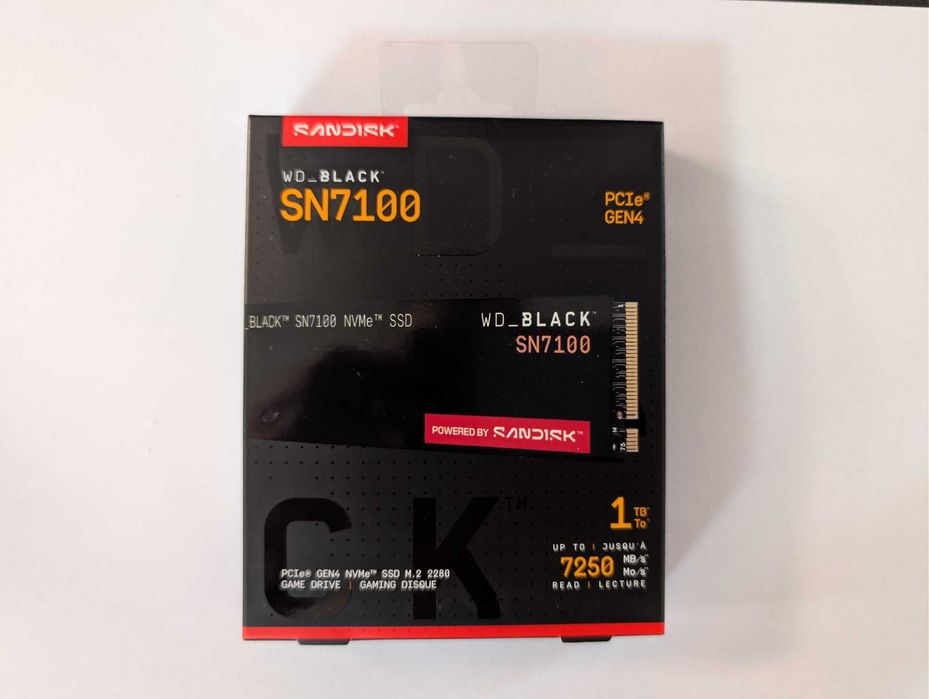 WD Black SN 7100 by SANDISK/ 1TB / PCIe GEN4