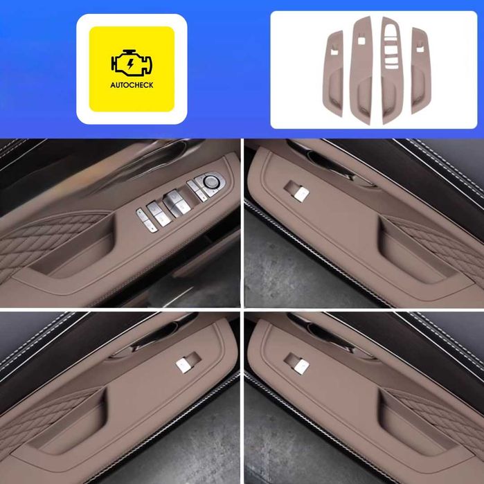 Комплект силиконовых накладок для салона BYD Han от «Autocheck.Shop»