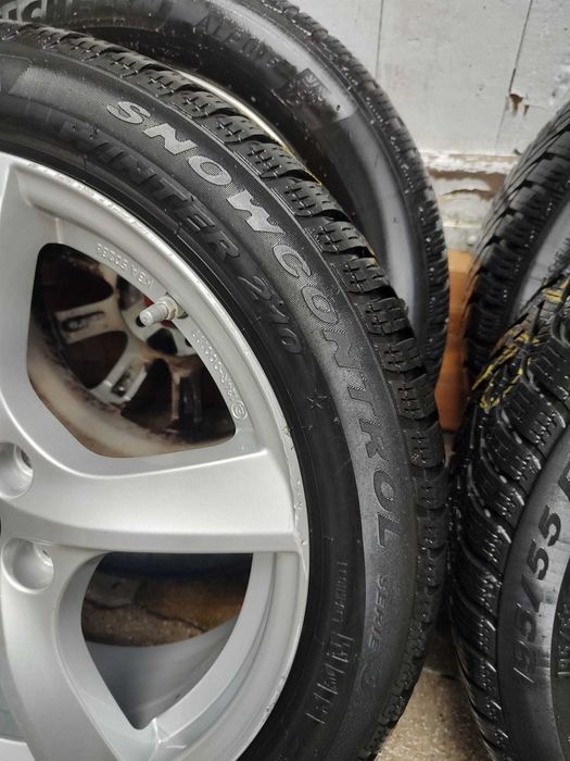 Лети джанти 17" 5х112 зимни гуми 195/55/17