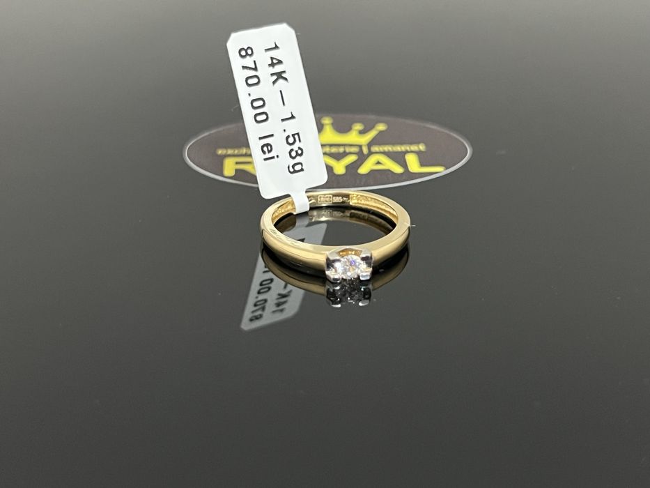 Bijuteria Royal CB : Inel dama aur 14k 1,53 grame