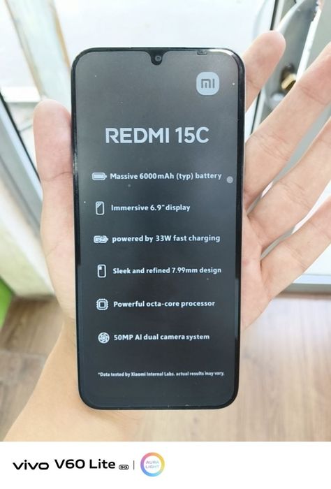 Redmi 15c umuman ishlatilmagan 8/256gb karopka bor ideal