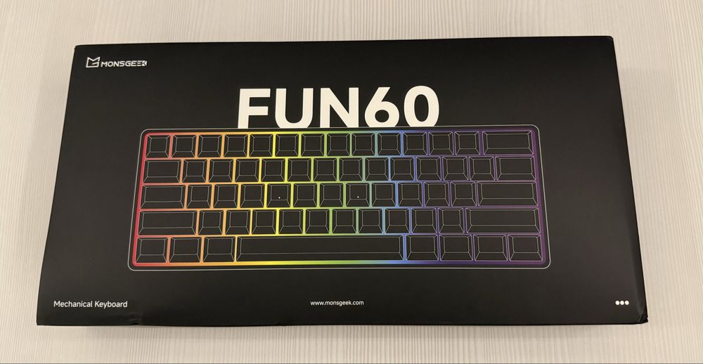 Fun60HE Pro — новая, магнитные свитчи (Rapid Trigger)