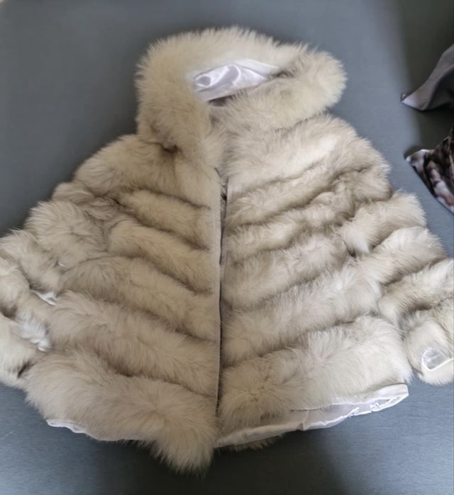 Дамско яке от естествен косъм