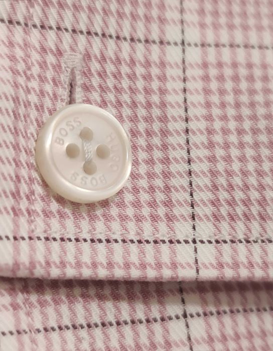 Camasa Hugo Boss - Checkred Light-Pink