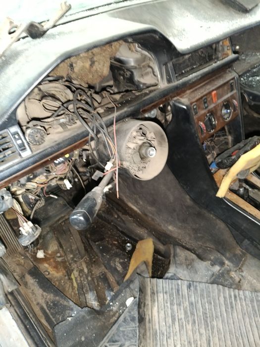 На разборе дизель