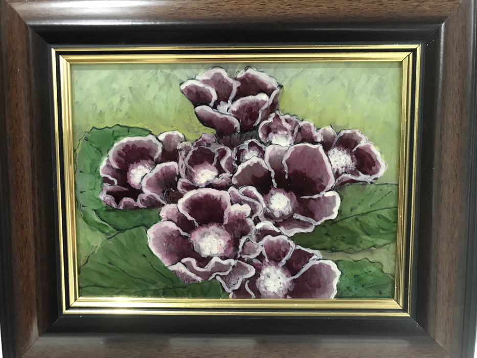 Картина рисувана върху стъкло