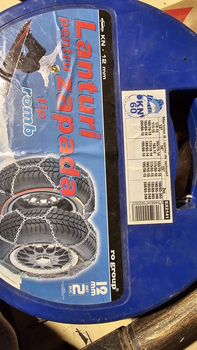 Vand lanturi noi pentru zapada