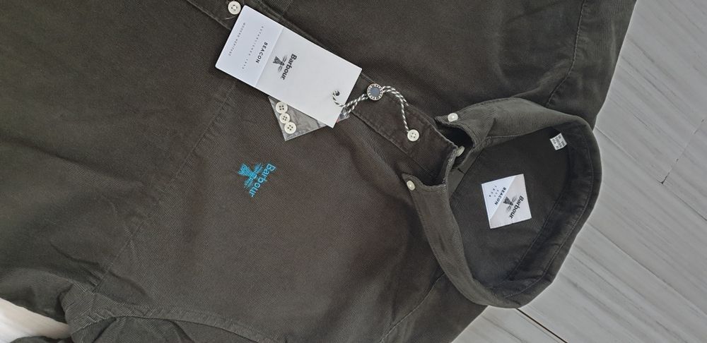 Barbour Beacon Cotton Mens Size 2XL ОРИГИНАЛ! НОВО! Мъжка Риза!