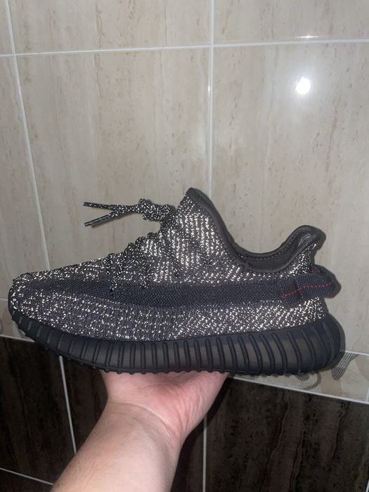 Yeezy 350 Black Reflective