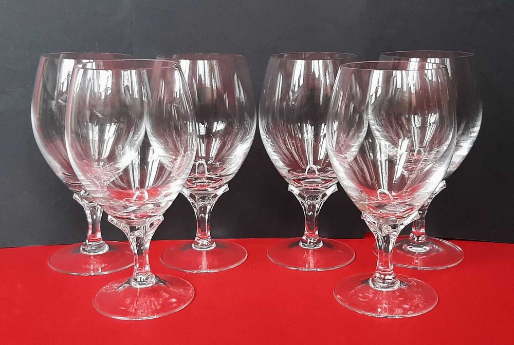 NACHTMANN – Немски кристал сервиз Кристални чаши за вино 6 броя