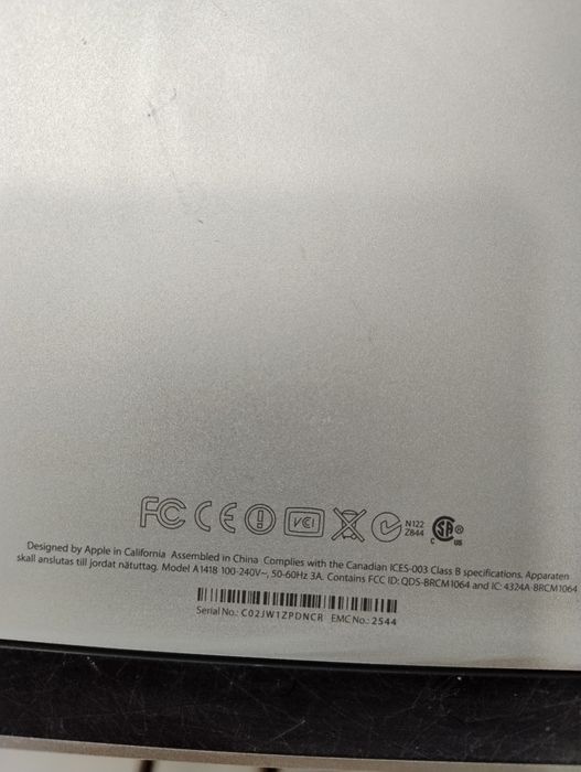 iMac 21.5 late 2012 i5 16g ram